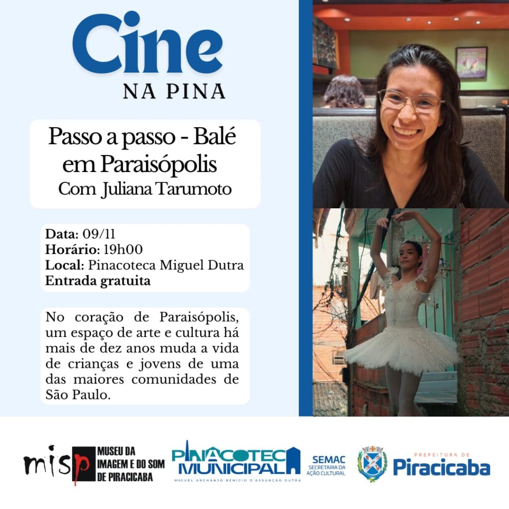 Cinema na Pinacoteca: Passo a passo – A história do ballet Paraisópolis.