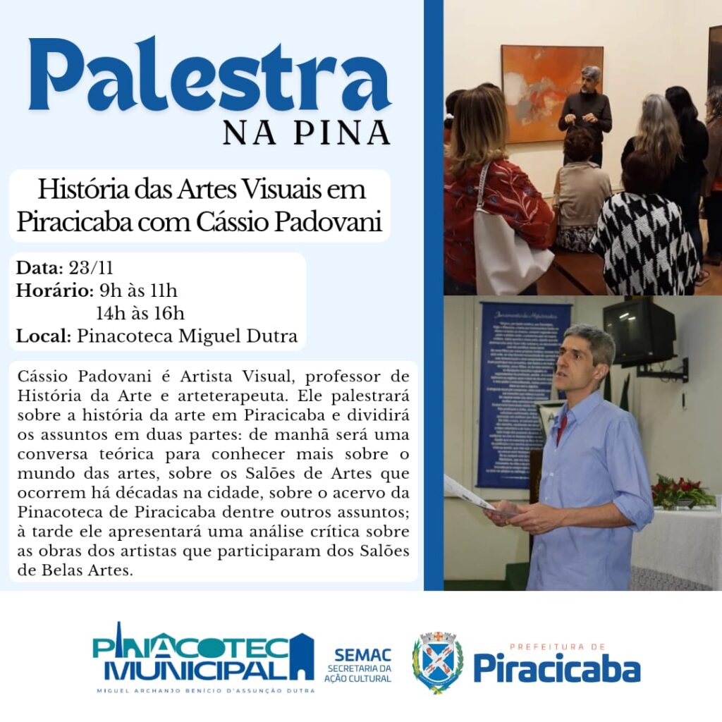 Palestra na Pina com Cássio Padovani